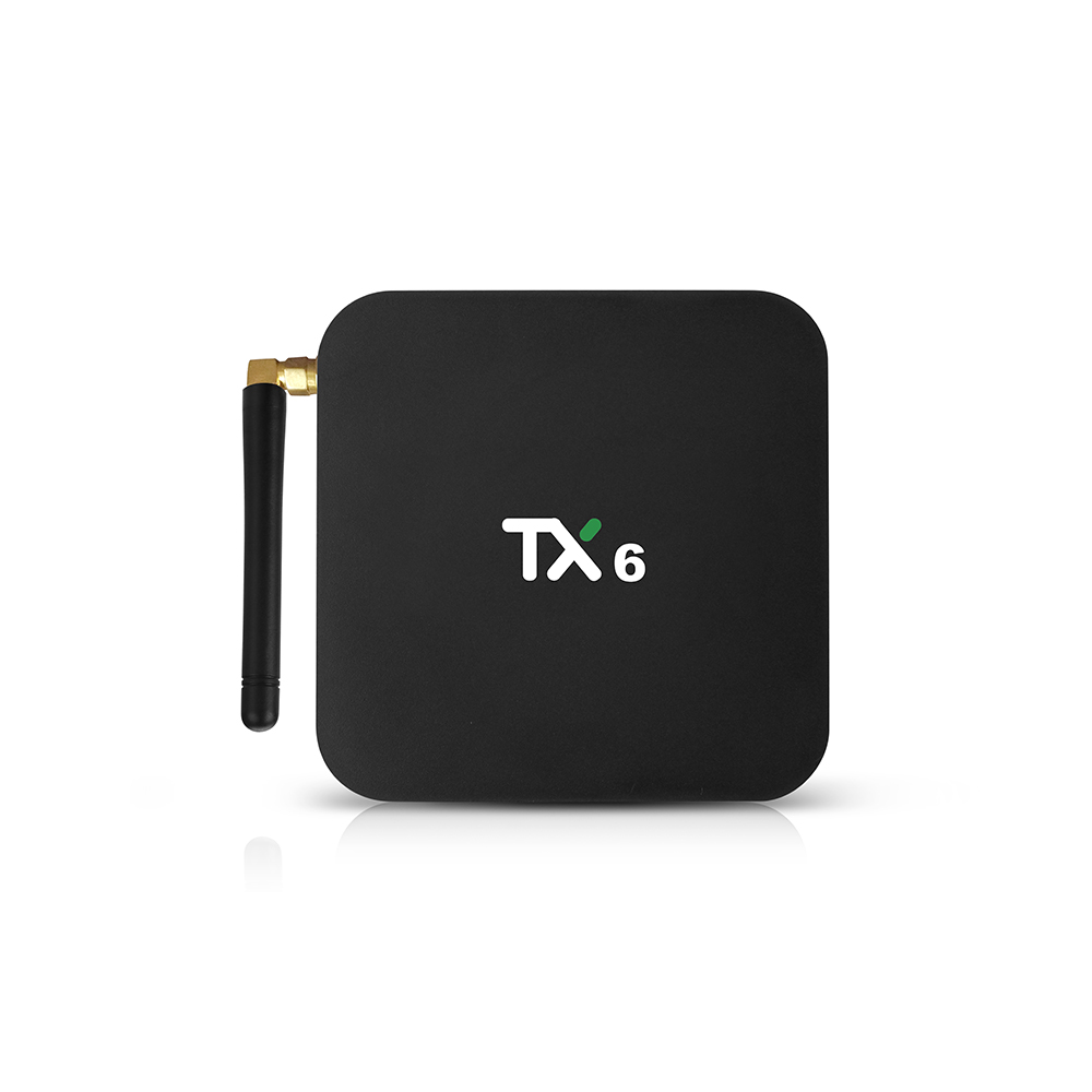 TX6 TV Box Android 9.0 2.4G 5G WiFi Bluetooth 4.1 4K H.265 HD Smart ALLWINNER H6 MEDIA PLAYER
TX6 TV Box Android 9.0 2.4G 5G WiFi Bluetooth 4.1 4K H.265 HD Smart ALLWINNER H6 MEDIA PLAYER