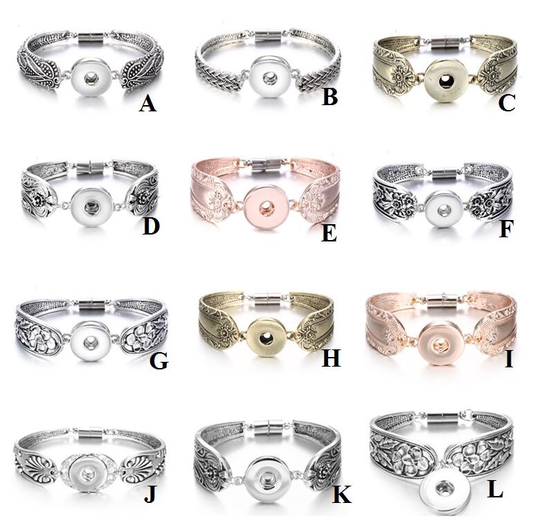 12 Styles Noosa Snap Bracelet Jewelry Magnetic Ginger Snap Buttons Chunk Charm Bangle fit DIY 18mm Snaps Bracelet
12 Styles Noosa Snap Bracelet Jewelry Magnetic Ginger Snap Buttons Chunk Charm Bangle fit DIY 18mm Snaps Bracelet