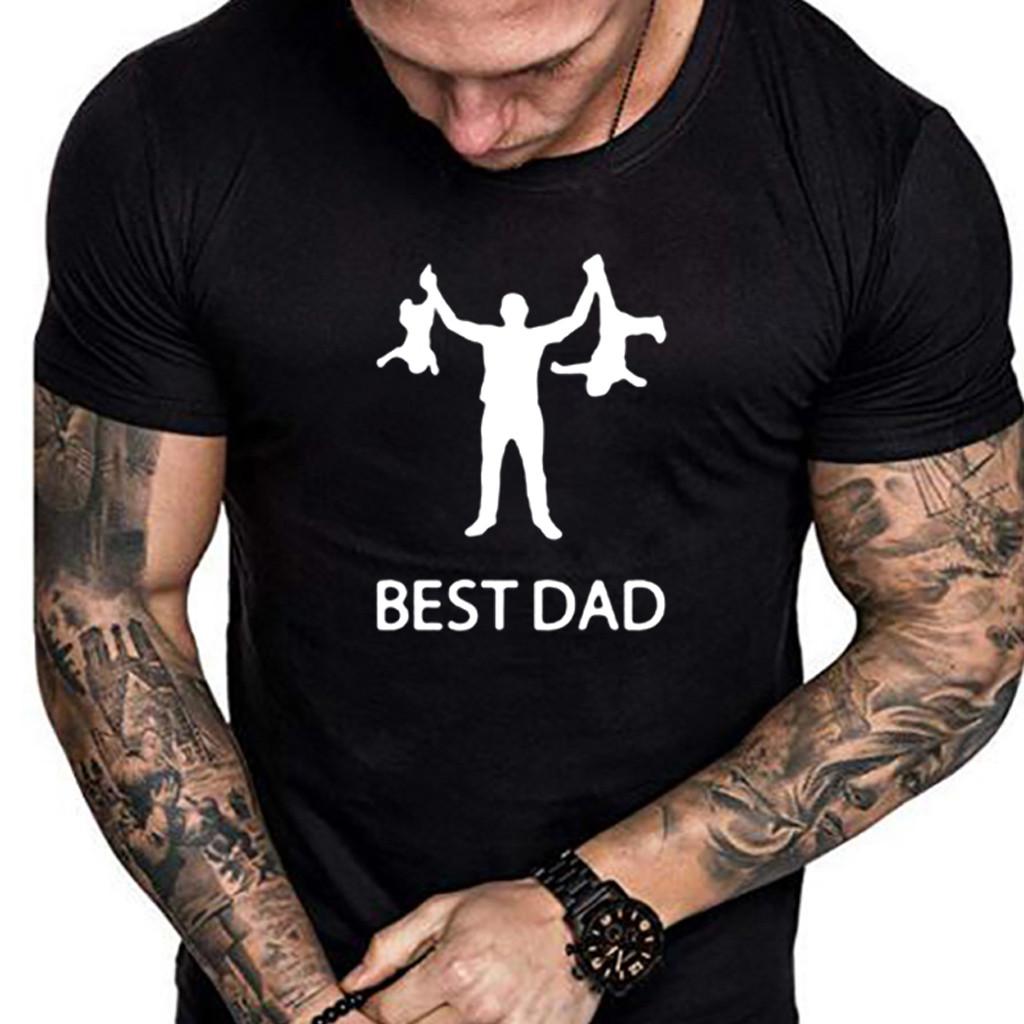 Lead Summer Men's t shirt Casual Print Short Sleeve Male T-Shirt Gift For Worlds Best DAD Tops Tee shirt homme men clothes, White;black
Lead Summer Men's t shirt Casual Print Short Sleeve Male T-Shirt Gift For Worlds Best DAD Tops Tee shirt homme men clothes, White;black