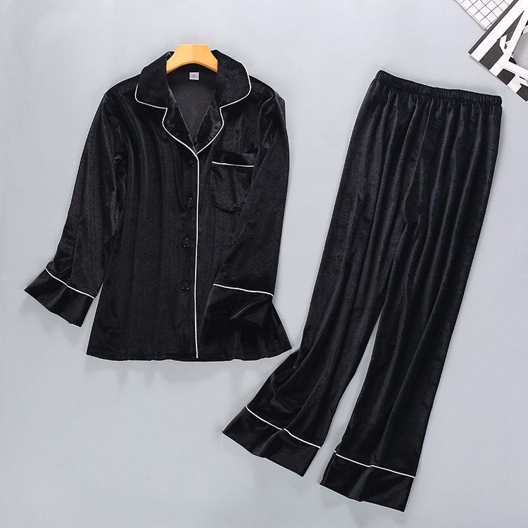 2018 Autumn Pajamas Sets Womens Velour 2PC Top Pants Suit Night Robe Sleepwear Casual Home Wear Nightwear Kimono Bath Gown
2018 Autumn Pajamas Sets Womens Velour 2PC Top Pants Suit Night Robe Sleepwear Casual Home Wear Nightwear Kimono Bath Gown