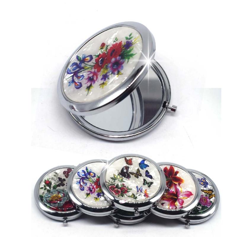 Mini Makeup Compact Pocket Mirror Flower Butterfly Bamboo Metal Portable Two-side Folding Makeup Mirror Vintage Cosmetic Mirrors
Mini Makeup Compact Pocket Mirror Flower Butterfly Bamboo Metal Portable Two-side Folding Makeup Mirror Vintage Cosmetic Mirrors