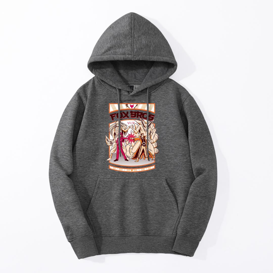 Inuyasha Hoodies Sweatshirts Men Kyuubi Pullover 2019 New Arrival Bros Fleece Hooded Tracksuit Warm Casual Streetwear, Black
Inuyasha Hoodies Sweatshirts Men Kyuubi Pullover 2019 New Arrival Bros Fleece Hooded Tracksuit Warm Casual Streetwear, Black