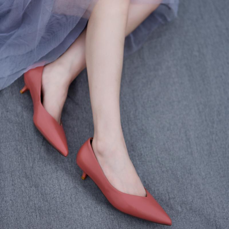 Artmu Fashion Thin Heels Pumps Shoes Pointed Toe Women's Black Dress Shoes 3.5 cm High Heels Work Women's Loafers
Artmu Fashion Thin Heels Pumps Shoes Pointed Toe Women's Black Dress Shoes 3.5 cm High Heels Work Women's Loafers