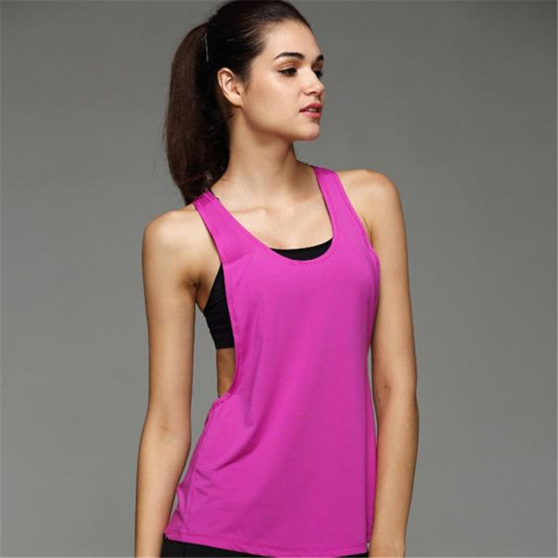 Women Summer 6 Colors Sexy Tank Shirt Tops Dry Quick Loose Gym Fitness Sport Vest Sleeveless Vest Singlet forTraining Run 40*, Black
Women Summer 6 Colors Sexy Tank Shirt Tops Dry Quick Loose Gym Fitness Sport Vest Sleeveless Vest Singlet forTraining Run 40*, Black