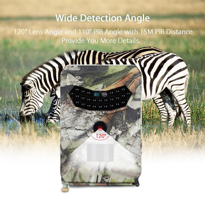 Outdoor Trail Camera 1080P Infrared LEDs Hunting Camera Waterproof 120 Degree Angle Wild Wildlife Infrared Night
Outdoor Trail Camera 1080P Infrared LEDs Hunting Camera Waterproof 120 Degree Angle Wild Wildlife Infrared Night