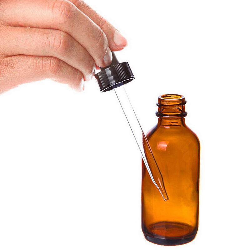 12pcs 60ml Amber Glass Eye Dropper Bottles Empty Brown Glass Pipette Bottle for Essential Oils Lab Chemicals Cosmetic Containers