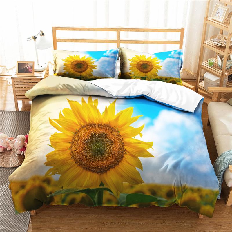 Set Of Linen 3D Printed Home Textile With Pillowcases Bedroom Clothes Bedding Coverlet For Couple Sets, Sunflower
Set Of Linen 3D Printed Home Textile With Pillowcases Bedroom Clothes Bedding Coverlet For Couple Sets, Sunflower