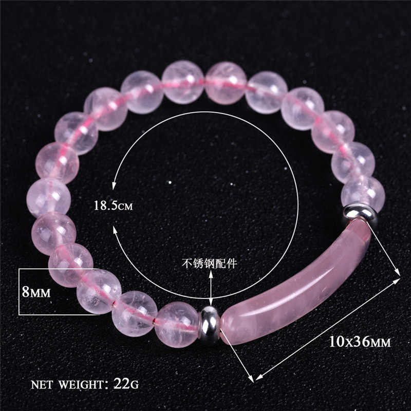 Natural Stone Gemstone Beaded Bracelet Wristband Designer Jewelry Bridge Bar Love Heart Charm Tiger Eye Agate Beads Bracelets for Woman Man Fashion Fi