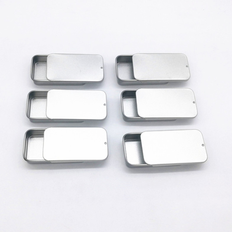 Mini Sliding Tin Box Small Lip Box for Balm Cosmetic Packing Metal Case Size 60x34x11mm, Silvery
Mini Sliding Tin Box Small Lip Box for Balm Cosmetic Packing Metal Case Size 60x34x11mm, Silvery