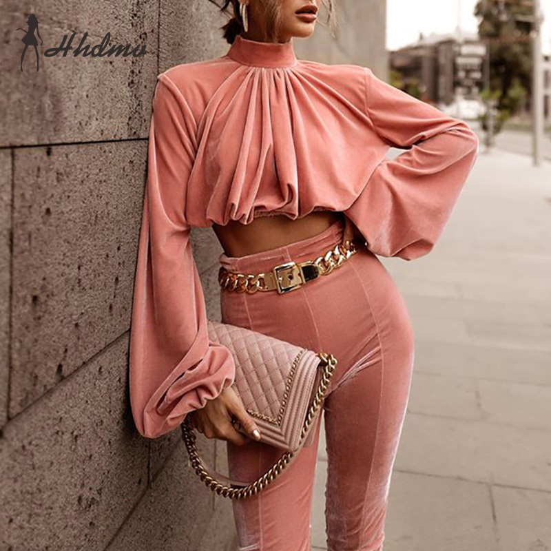 2020 Spring High-end Suede Set High Waist Mature Sexy Young Lady Of Note Solid Full Sleeve Top Long Pants Slim Women 2 Piece Set, Red
2020 Spring High-end Suede Set High Waist Mature Sexy Young Lady Of Note Solid Full Sleeve Top Long Pants Slim Women 2 Piece Set, Red