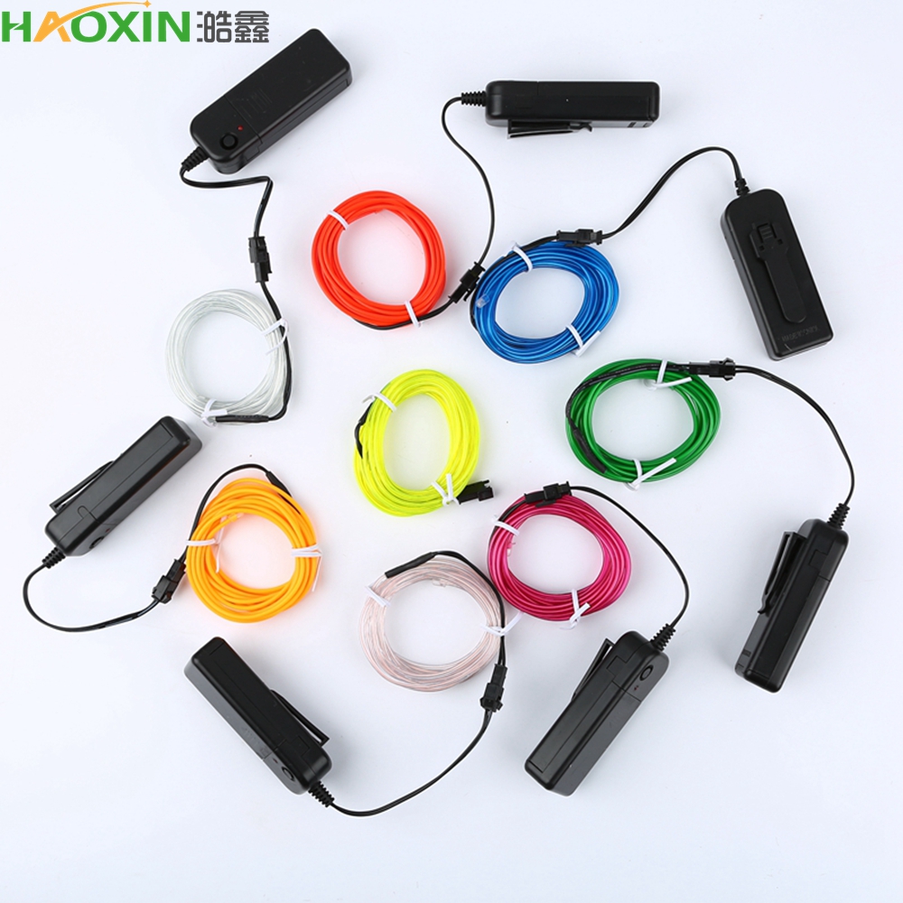 HaoXin 3V 3M Glow EL Wire Cable LED Neon Christmas Dance Party DIY Costumes Clothing Luminous Car Light Decoration Clothes Ball Rave
HaoXin 3V 3M Glow EL Wire Cable LED Neon Christmas Dance Party DIY Costumes Clothing Luminous Car Light Decoration Clothes Ball Rave