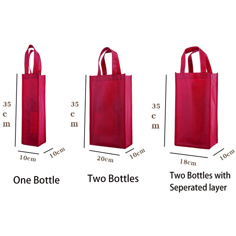 10pcs Non-woven Fabric Wine Bags Gift Packing Champagne Oliver Juice Bottle Holder Advertisement Promotion
10pcs Non-woven Fabric Wine Bags Gift Packing Champagne Oliver Juice Bottle Holder Advertisement Promotion