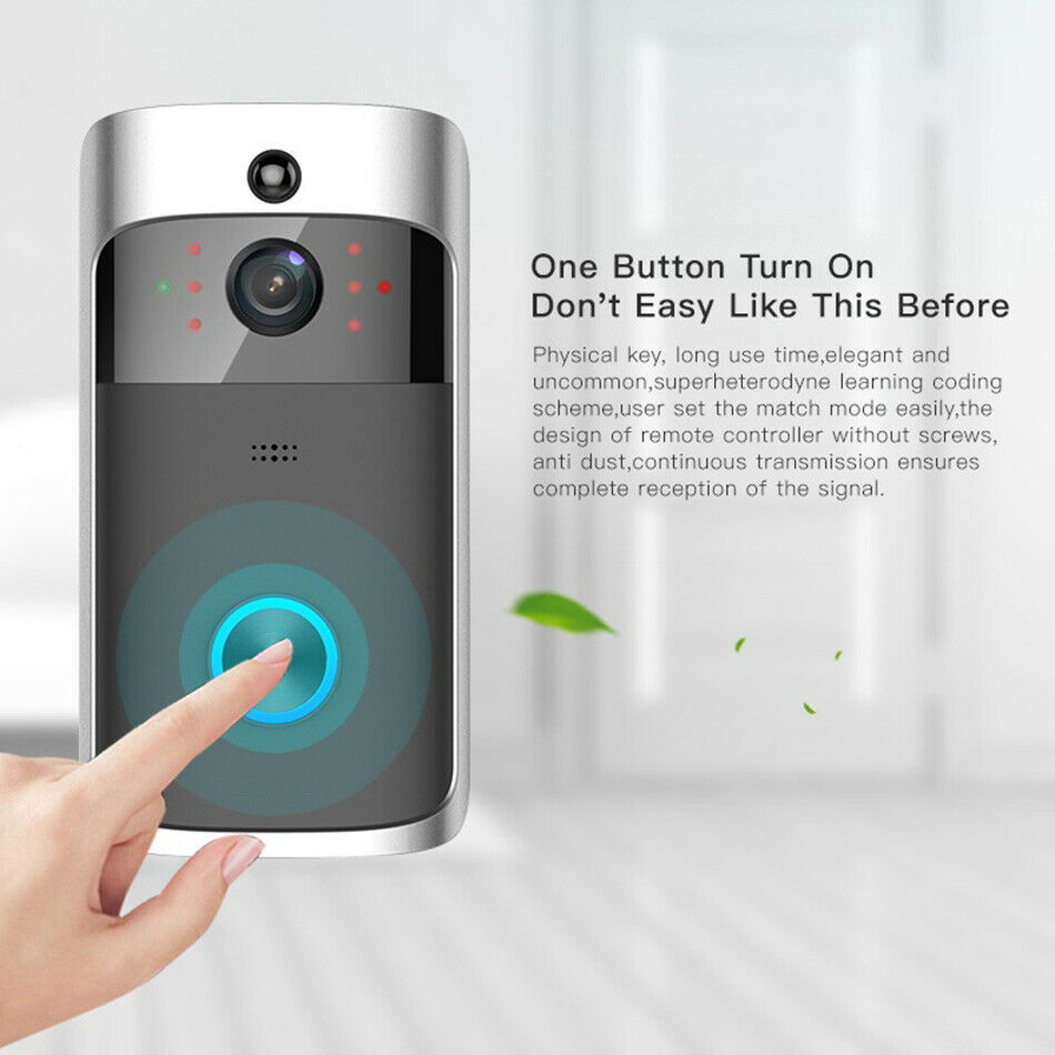 Smart IP Intercom WIFI Video Phone DoorBells WIFI Camera For Apartments IR Alarm Wireless Security Doorbell