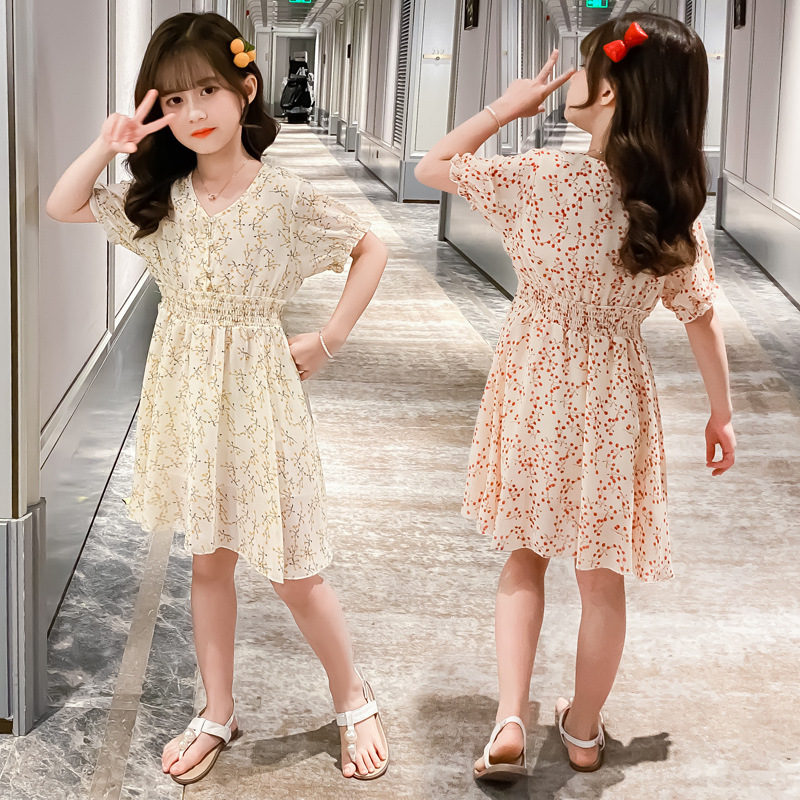 Dress For Girls Fashion Floral Party Dress Girls Chiffon Kids Dresses Pretty Summer Princess For 4 6 8 9 10 12 Years, Yellow
Dress For Girls Fashion Floral Party Dress Girls Chiffon Kids Dresses Pretty Summer Princess For 4 6 8 9 10 12 Years, Yellow