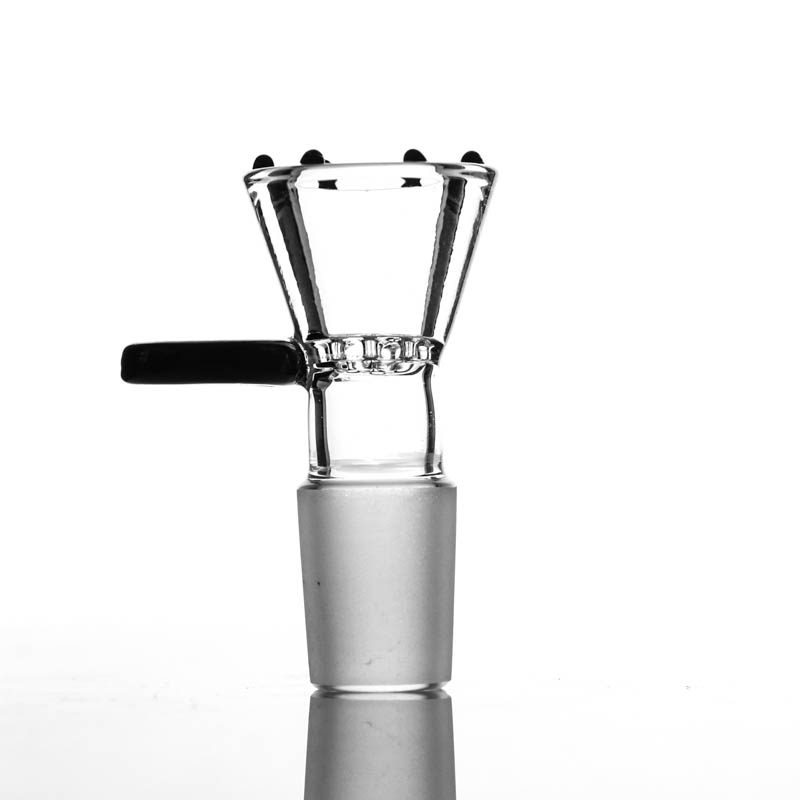 MINI Black handle bowl and small honeycomb smoking glass water pipes 18mm 14mm male joint for bongs bubbler 
MINI Black handle bowl and small honeycomb smoking glass water pipes 18mm 14mm male joint for bongs bubbler
