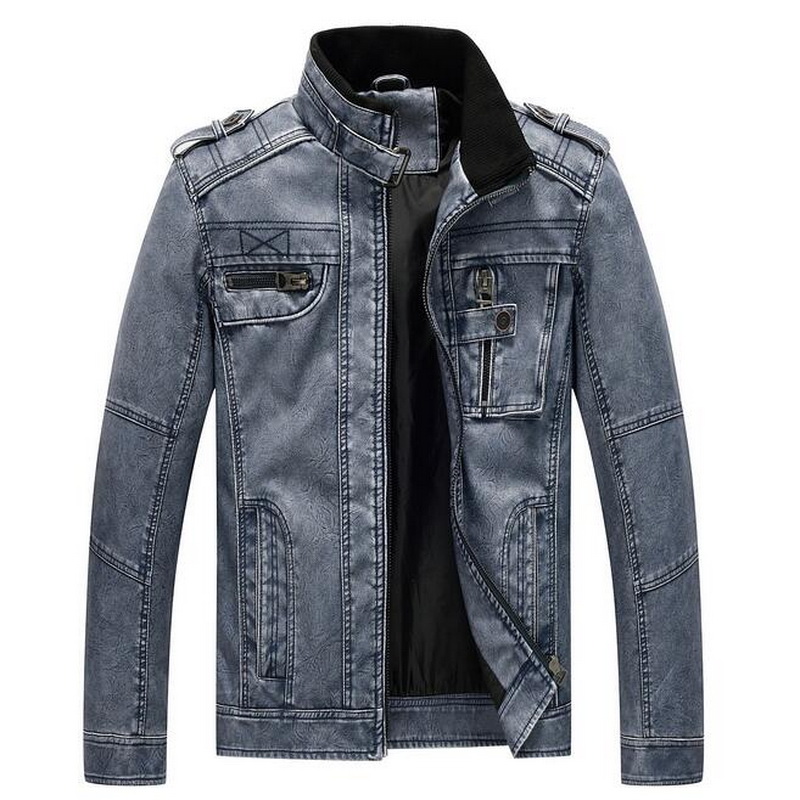 VXO Men' Coats PU Motorcycle Vintage Leather Jackets Male Washed Pu Leather Stand Collar Multi-pocket Coat Bomber Jacke, Black
VXO Men' Coats PU Motorcycle Vintage Leather Jackets Male Washed Pu Leather Stand Collar Multi-pocket Coat Bomber Jacke, Black