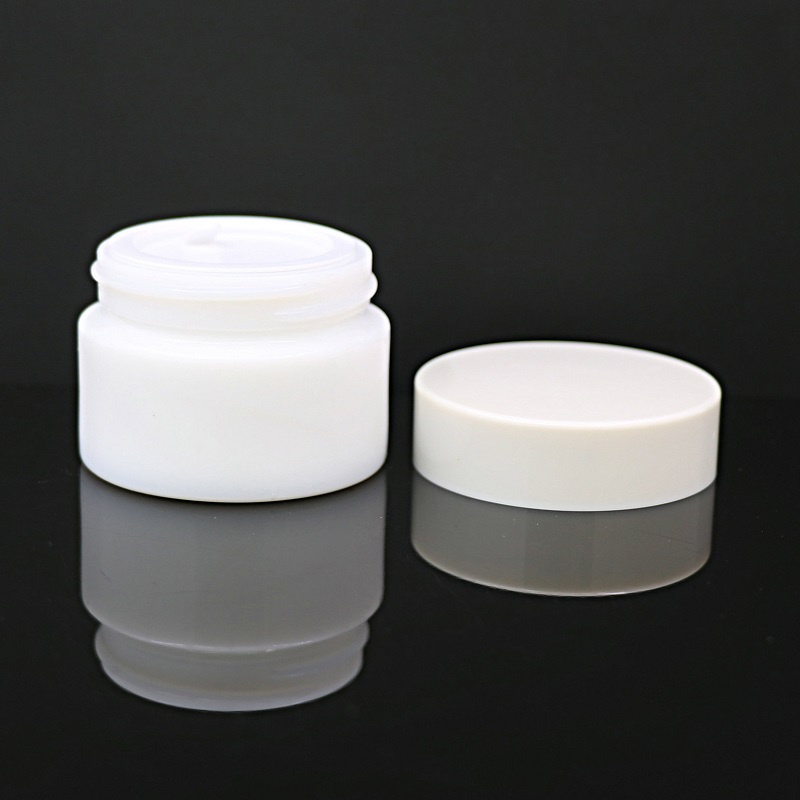 20g 30g 50g Glass Jar White Porcelain Cosmetic Jars with Inner PP liner Cover for Lip Balm Face Cream
20g 30g 50g Glass Jar White Porcelain Cosmetic Jars with Inner PP liner Cover for Lip Balm Face Cream