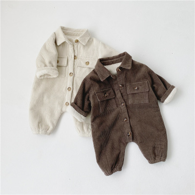 2020 Boys and Girls Designer Clothing Suits Fshaion Kids Brand Solid Color Set Childrens Plus Velvet Thick Jumpsuit Baby Climbing Suit, Beige
2020 Boys and Girls Designer Clothing Suits Fshaion Kids Brand Solid Color Set Childrens Plus Velvet Thick Jumpsuit Baby Climbing Suit, Beige