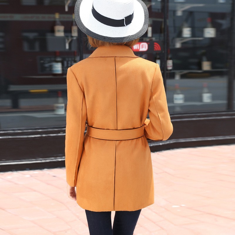 Autumn Korean Women Faux Suede Leather Sashes Slim Fit Long Trench Elegant Office Ladies Windbreaker Dust Coat, Camel
Autumn Korean Women Faux Suede Leather Sashes Slim Fit Long Trench Elegant Office Ladies Windbreaker Dust Coat, Camel
