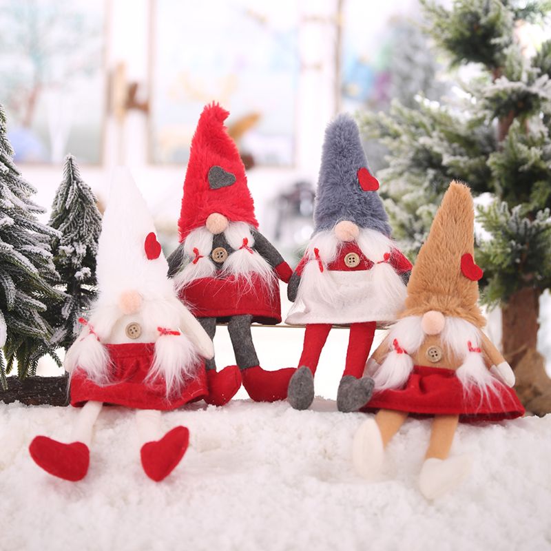 Christmas Handmade Swedish Gnome Santa Sitting Plush Doll Ornaments Xmas Holiday Home Party Decor Kids Gift
Christmas Handmade Swedish Gnome Santa Sitting Plush Doll Ornaments Xmas Holiday Home Party Decor Kids Gift