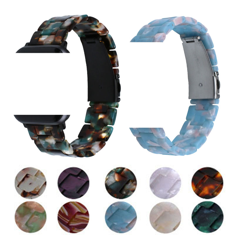 Luxury watchband Resin For Apple Watch 5 generation straps 38mm 40mm 42mm 44mm iwach Bands 5 4 3 2 1 Designer watch band watch Bracelet
Luxury watchband Resin For Apple Watch 5 generation straps 38mm 40mm 42mm 44mm iwach Bands 5 4 3 2 1 Designer watch band watch Bracelet