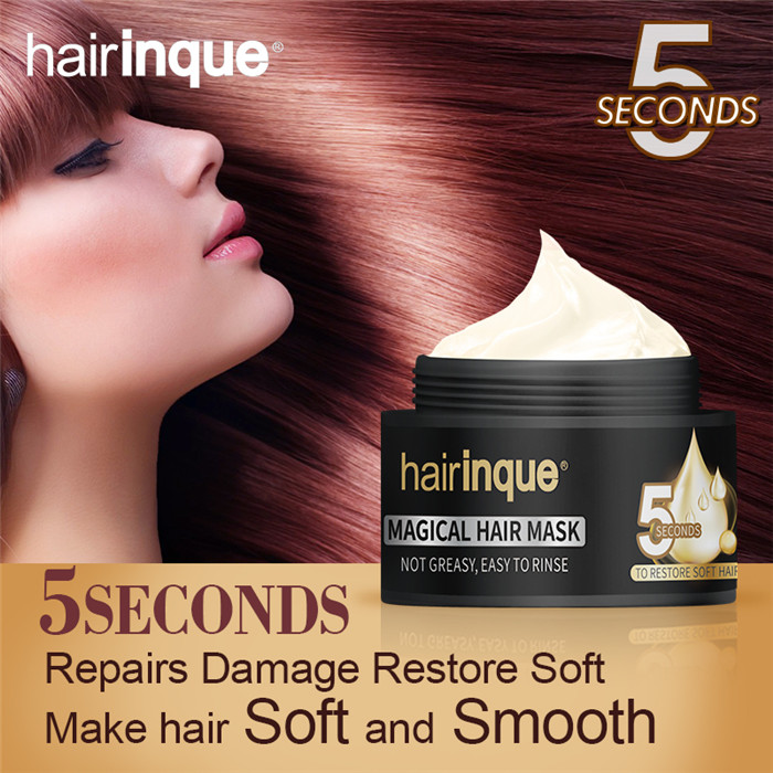 50ml Hairinque Magical Treatment Hair Mask Moisturizing Nourishing 5 Seconds Repairs Damage Hair Restore Soft Hair Care Mask
50ml Hairinque Magical Treatment Hair Mask Moisturizing Nourishing 5 Seconds Repairs Damage Hair Restore Soft Hair Care Mask