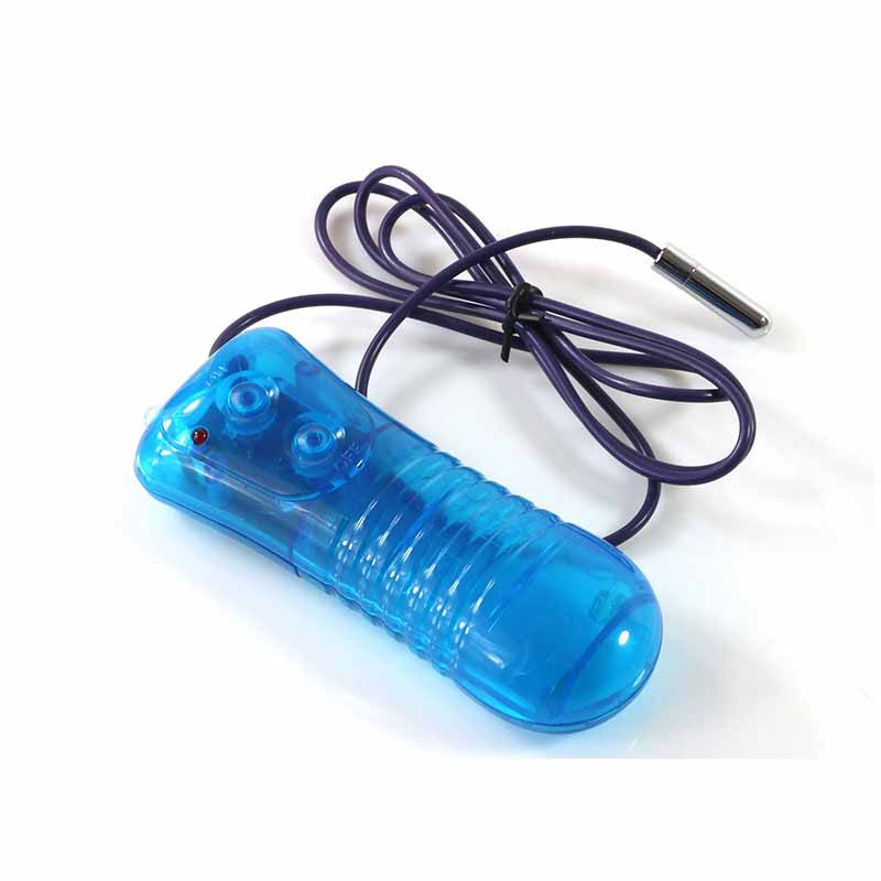 6mm Stainless Steel Urethral Sounds Vibrator Metal Penis Plug Vibrating Bullet 12 Modes Vibration Male Masturbator Urethra Massager