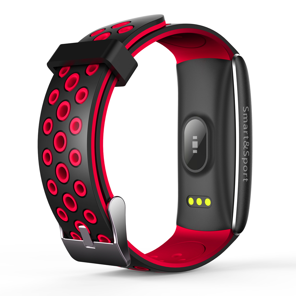 Q8S Smart Bracelet Heart Rate Monitor Pressure Blood Oxygen Tracker Smart Watch Sports Tracker Waterproof Wristwatch For iPhone iOS Android