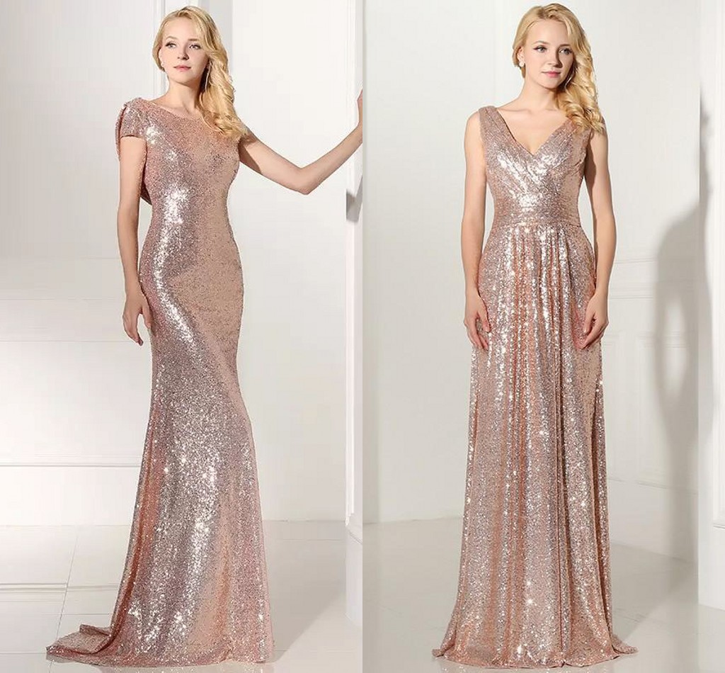 Cheapest Sequined Bridesmaid Dresses V Neck Sexy Mermaid Maid Of Honor Wedding Guests Gowns Plus Size Custom Made Party Dress
Cheapest Sequined Bridesmaid Dresses V Neck Sexy Mermaid Maid Of Honor Wedding Guests Gowns Plus Size Custom Made Party Dress