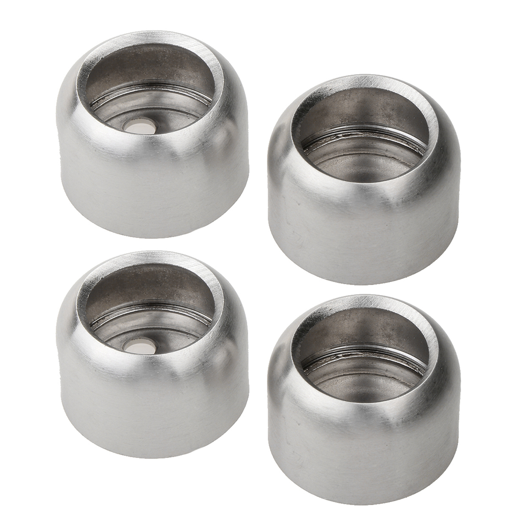 4 pack wardrobe bracket heavy duty stainless steel rod socket flange rod holder closet rod end supports finials - removable
4 pack wardrobe bracket heavy duty stainless steel rod socket flange rod holder closet rod end supports finials - removable