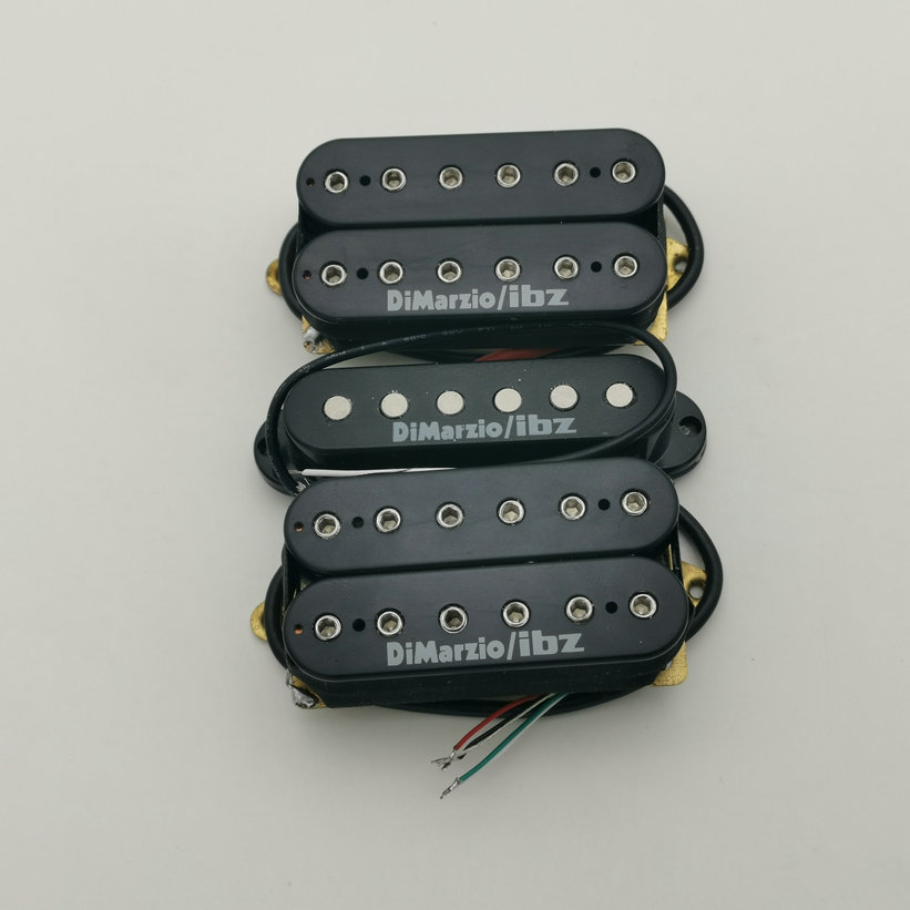 DiM/IBZ Alnico5 Guitar Humbucker Pickups RG2550 / RG2570 HSH Electric Guitar Pickup N/M/B 1 Set
DiM/IBZ Alnico5 Guitar Humbucker Pickups RG2550 / RG2570 HSH Electric Guitar Pickup N/M/B 1 Set