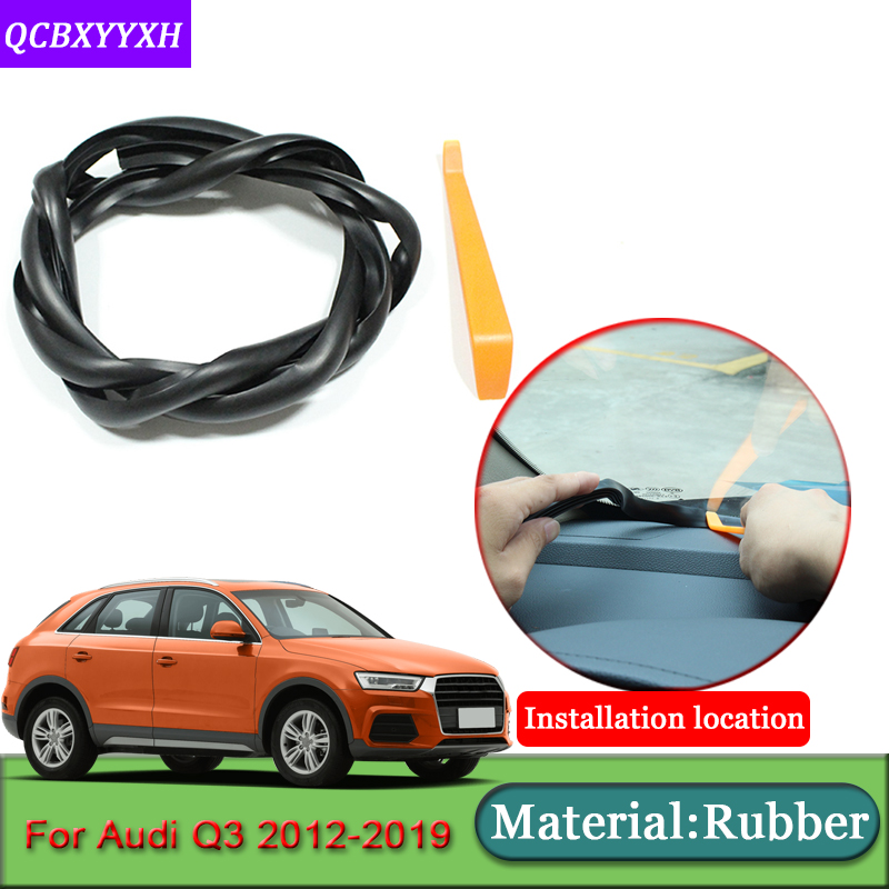Car-styling For Q3 2012-2019 Rubber Anti-Noise Soundproof Dustproof Car Dashboard Windshield Sealing Strips Car Accessories
Car-styling For Q3 2012-2019 Rubber Anti-Noise Soundproof Dustproof Car Dashboard Windshield Sealing Strips Car Accessories