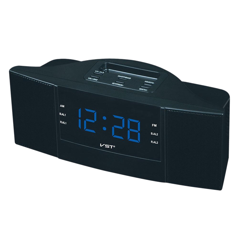 Vst-907 Exquisite Dual Band Alarm Sleep Clock Am/Fm Radio With Led Display European Plug
Vst-907 Exquisite Dual Band Alarm Sleep Clock Am/Fm Radio With Led Display European Plug