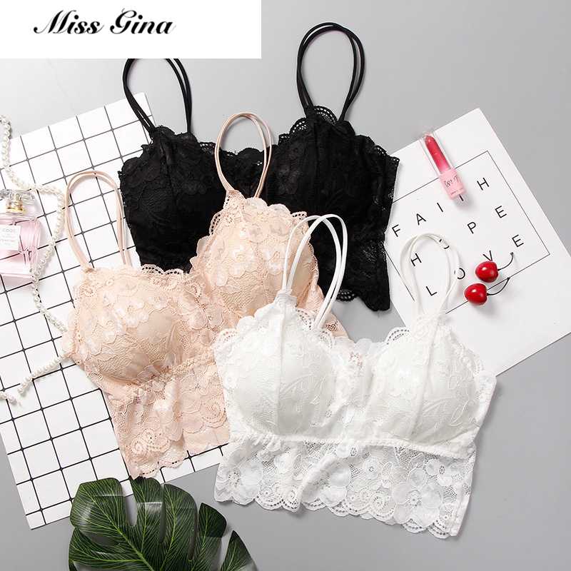 Women Underwear Bra Women Push Up Wireless Lace Bra Top Plus Size Bralette Underwear Lingerie Full Cup 1 pcs/set, White
Women Underwear Bra Women Push Up Wireless Lace Bra Top Plus Size Bralette Underwear Lingerie Full Cup 1 pcs/set, White