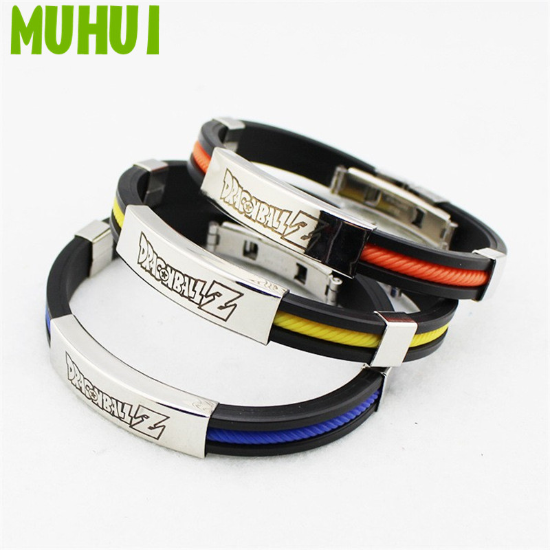 Other Bracelets 3 Colors Anime For Women Titanium Steel Silicone Bracelet Men Jewelry Pulseras B119
Other Bracelets 3 Colors Anime For Women Titanium Steel Silicone Bracelet Men Jewelry Pulseras B119
