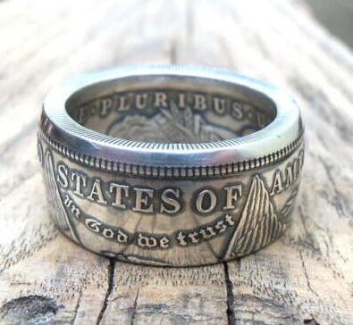 Handmake Coin Ring By Morgan Dollars Wedding Or Gift Hot Selling For Men or Women JewelryUS size(8-16)
Handmake Coin Ring By Morgan Dollars Wedding Or Gift Hot Selling For Men or Women JewelryUS size(8-16)