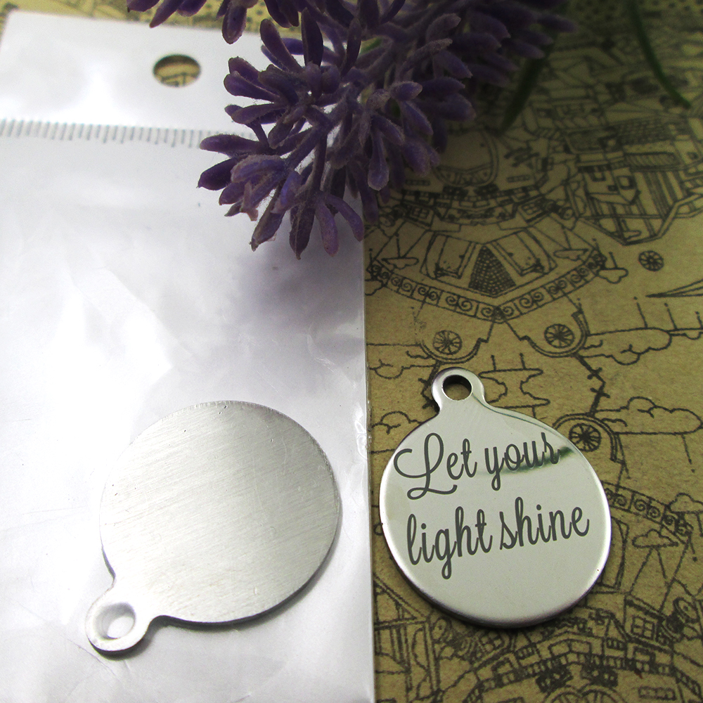40pcs--"Let Your Light Shine"stainless steel charms more style for choosing DIY Charms pendants for necklace
40pcs--"Let Your Light Shine"stainless steel charms more style for choosing DIY Charms pendants for necklace