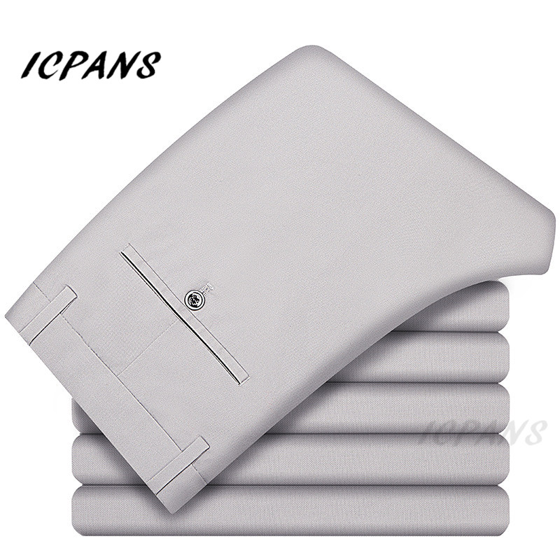 ICPANS 2019 Summer Formal Suit Trousers Men's Business Suit Pants Solid Color Stretch Dress Pants Male Plus Size 38 40, Jdl7610 navy blue
ICPANS 2019 Summer Formal Suit Trousers Men's Business Suit Pants Solid Color Stretch Dress Pants Male Plus Size 38 40, Jdl7610 navy blue