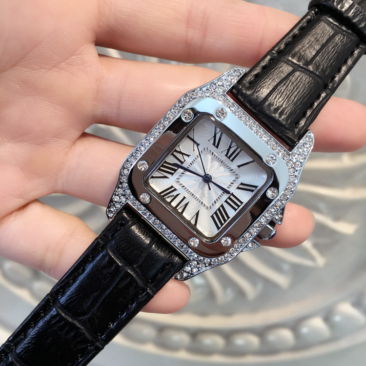 2020 Brand new model Fashion lady special watches genuine leather causal women watch Diamond Wristwatches Luxury female clock drop shipping, Silver white
2020 Brand new model Fashion lady special watches genuine leather causal women watch Diamond Wristwatches Luxury female clock drop shipping, Silver white