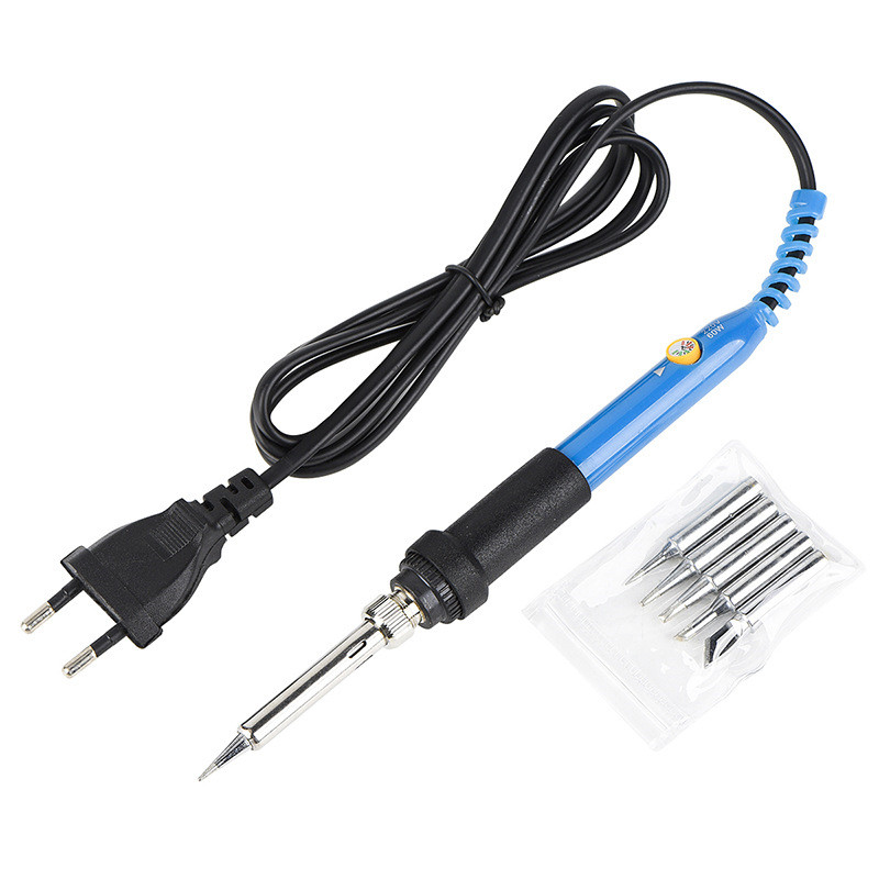 

New Adjustable Temperature Electric Soldering Iron 220V 110V 60W 80W Welding Solder Rework Station Heat Pencil Tips Repair Tool