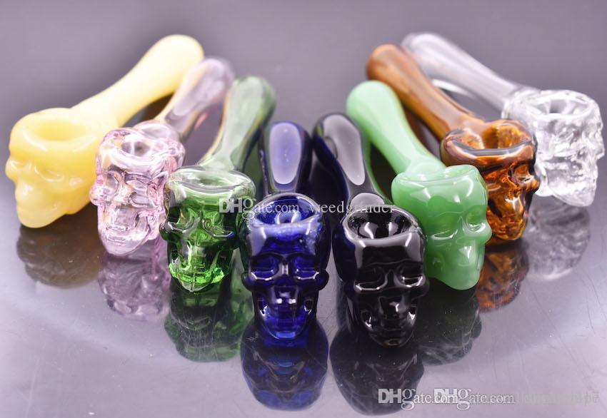 3.8inch Skull Glass Tobacco pipe Spoon Smoking Pipes for Oil Mini Pipes Water Pipe Water Bongs Hand Pipes Oil Burner Pipe
3.8inch Skull Glass Tobacco pipe Spoon Smoking Pipes for Oil Mini Pipes Water Pipe Water Bongs Hand Pipes Oil Burner Pipe