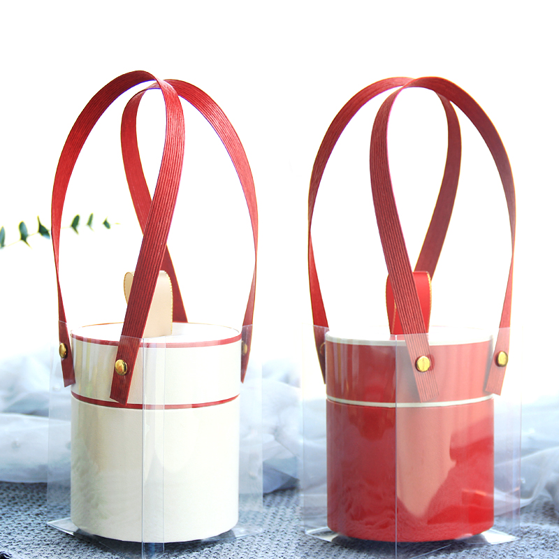 New Red Beige Cylinder Packing Gift Box Wedding Favor Gift Bag with Handles Baby Shower Candy Box Plastic Bag Party Decoration
New Red Beige Cylinder Packing Gift Box Wedding Favor Gift Bag with Handles Baby Shower Candy Box Plastic Bag Party Decoration