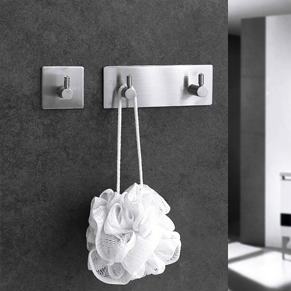 #35 Self Adhesive Wall Door Back Hooks Heavy Duty Stainless Steel Clothes Hanger Bathroom Kitchen Towel Rustproof Hook
#35 Self Adhesive Wall Door Back Hooks Heavy Duty Stainless Steel Clothes Hanger Bathroom Kitchen Towel Rustproof Hook