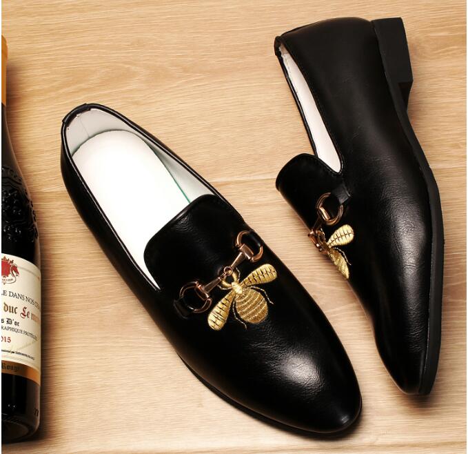 Hot Sale-ns shoes Men's oxfords Embroidery bees business dress shoe for men black white Groom shoes wedding party shoes
Hot Sale-ns shoes Men's oxfords Embroidery bees business dress shoe for men black white Groom shoes wedding party shoes