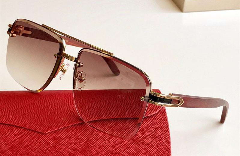 Half Frame Square Sunglasses Wooden Arm Sun Shades men Fashion Glasses sunglasses eyewear UV400 Protection Lens New with box
Half Frame Square Sunglasses Wooden Arm Sun Shades men Fashion Glasses sunglasses eyewear UV400 Protection Lens New with box
