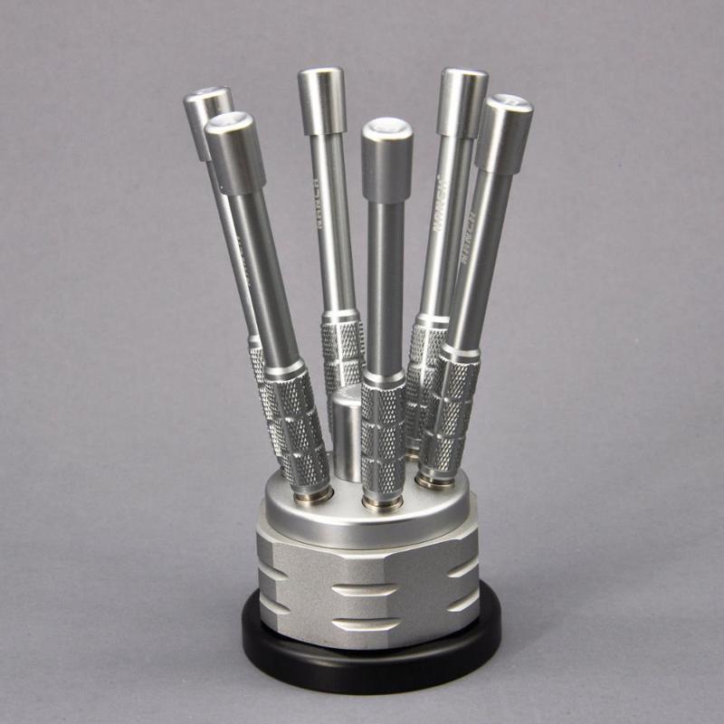 Nanch High-precise S2 Screwdriver Set with 6 Aluminum Handles, 30 in 1 Mini Screwdriver set for Professional DIY Works
Nanch High-precise S2 Screwdriver Set with 6 Aluminum Handles, 30 in 1 Mini Screwdriver set for Professional DIY Works