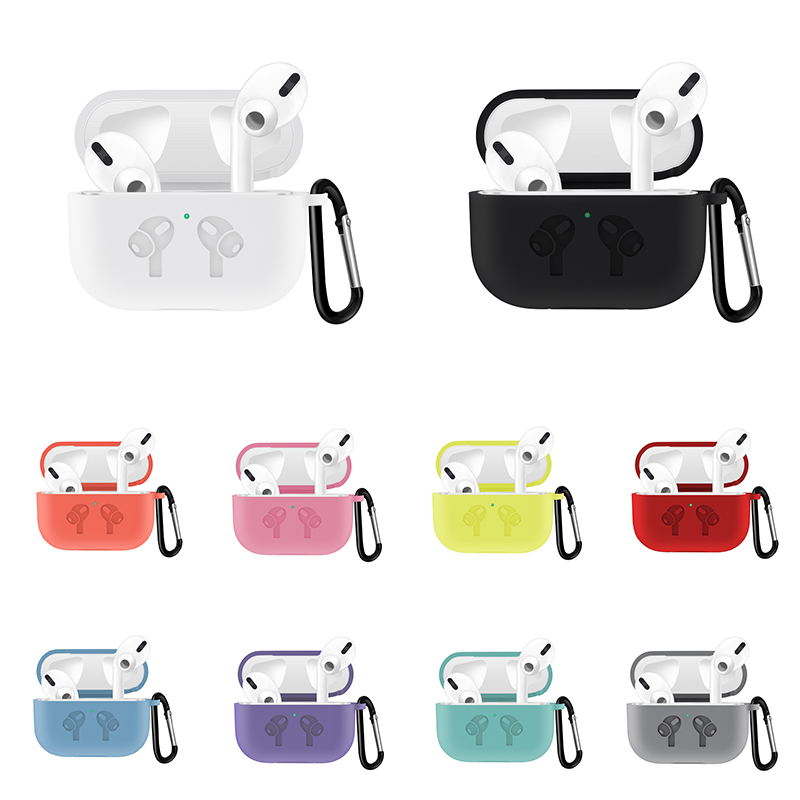 14 Colors For Airpods Pro case Soft Silicone Case Protective Earphone for AirPods 3 Earbuds Cover With Anti Lost Hook Clasp Keychain
14 Colors For Airpods Pro case Soft Silicone Case Protective Earphone for AirPods 3 Earbuds Cover With Anti Lost Hook Clasp Keychain