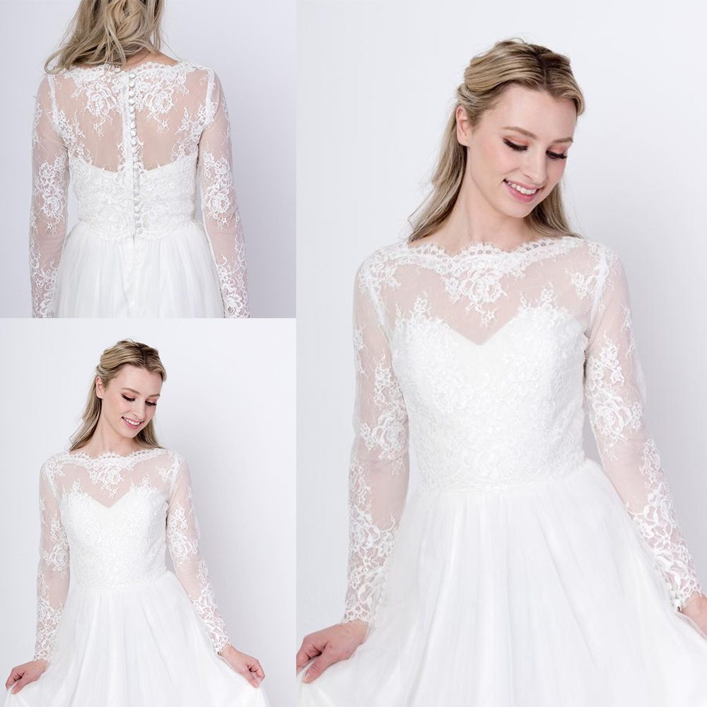 Vintage Bridal Jackets Jewel Long Sleeves Bolero Wedding Top Lace Appliques Custom Made Button Back Bridal Accessories, Silver
Vintage Bridal Jackets Jewel Long Sleeves Bolero Wedding Top Lace Appliques Custom Made Button Back Bridal Accessories, Silver