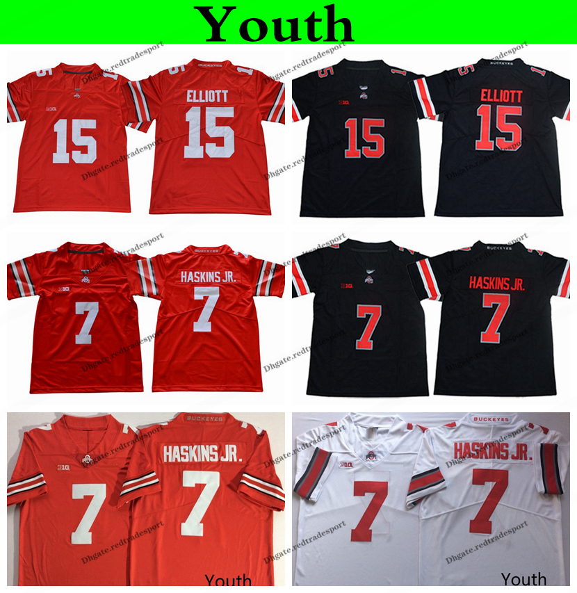 2019 Youth Ohio State Buckeyes College Football Jersey Home Red Kids 15 Ezekiel Elliott 7 Dwayne Haskins Jr. Stitched Football Shirts S-XL, Red 15
2019 Youth Ohio State Buckeyes College Football Jersey Home Red Kids 15 Ezekiel Elliott 7 Dwayne Haskins Jr. Stitched Football Shirts S-XL, Red 15