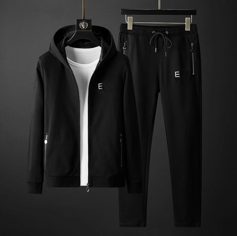 Designer Men's Tracksuits survetement pour homme Autumn winter men's sports jacket Zipper cardigan sweater men's casual jacket, Black
Designer Men's Tracksuits survetement pour homme Autumn winter men's sports jacket Zipper cardigan sweater men's casual jacket, Black